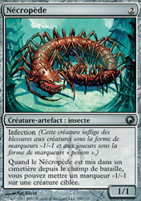 MTG [FR] SOM 185 NECROPEDE (CREATURE-ARTEFACT : INSECTE)