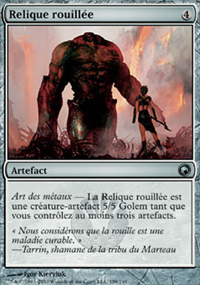 MTG [FR] SOM 199 RELIQUE ROUILLEE (ARTEFACT)