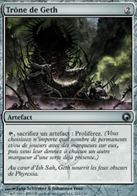 MTG [FR] SOM 211 TRONE DE GETH (ARTEFACT)