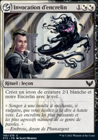 MTG STX 0195 INVOCATION D'ENCRELIN - [FR]
