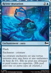 MTG [FR] TMT 051 RETRO-MUTATION (ENCHANTEMENT : AURA)