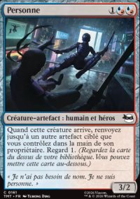 MTG [FR] TMT 161 PERSONNE (CREATURE-ARTEFACT : HUMAIN ET HEROS)