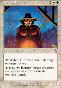 MTG [FR] TSB 017 CHASSEUR DE SORCIERES (CREATURE : HUMAIN ET CLERC)
