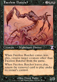 MTG [FR] TSB 043 BOUCHER SANS VISAGE (CREATURE : CAUCHEMAR ET HORREUR)