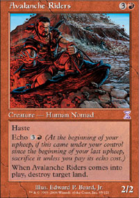 MTG [FR] TSB 055 CHEVAUCHEURS D'AVALANCHE (CREATURE : HUMAIN ET NOMADE)