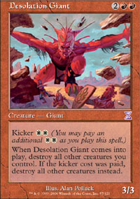 MTG [FR] TSB 057 GEANT DE LA DESOLATION (CREATURE : GEANT)