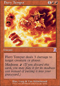 MTG [FR] TSB 062 TEMPERAMENT FOUGUEUX (&Eacute;PHEMERE)