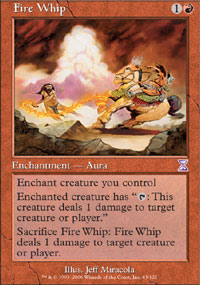 MTG [FR] TSB 063 FOUET DE FEU (ENCHANTEMENT : AURA)