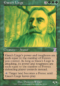 MTG [FR] TSB 078 NOBLE FEAL DE GAIA (CREATURE : AVATAR)