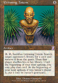 MTG [FR] TSB 110 TOTEM GRIMACANT (ARTEFACT)