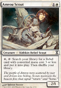 MTG [FR] TSP 001 ÉCLAIREUSE AMROUE (CREATURE : SANGAMI ET REBELLE ET ECLAIREUR)