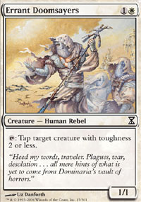 MTG [FR] TSP 015 CONTE-DESTINS ERRANTS (CREATURE : HUMAIN ET REBELLE)
