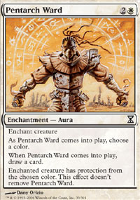 MTG [FR] TSP 033 RUNE DE GARDE DU PENTARQUE (ENCHANTEMENT : AURA)