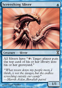 MTG [FR] TSP 075 SLIVOIDE GRINCANT (CREATURE : SLIVOIDE)