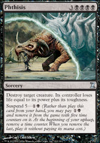 MTG [FR] TSP 122 PHTISIE (RITUEL)