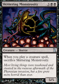 MTG [FR] TSP (FOIL) 129 MONSTRUOSITE FUYARDE (CREATURE : HORREUR)