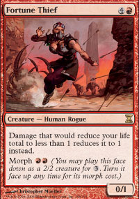 MTG [FR] TSP 156 VOLEUSE DE FORTUNE (CREATURE : HUMAIN ET GREDIN)