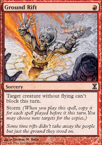 MTG [FR] TSP 162 FAILLE TERRESTRE (RITUEL)