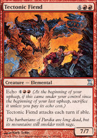 MTG [FR] TSP 181 FIELLEUX TECTONIQUE (CREATURE : ELEMENTAL)