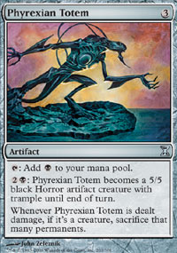 MTG [FR] TSP 261 TOTEM DE PHYREXIA (ARTEFACT)