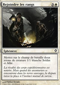 MTG [FR] WWK 009 REJOINDRE LES RANGS (ÉPHEMERE)