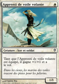 MTG [FR] WWK 010 APPRENTI DE VOILE VOLANTE (CREATURE : KOR ET SOLDAT)
