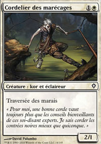 MTG [FR] WWK 014 CORDELIER DES MARECAGES (CREATURE : KOR ET ECLAIREUR)
