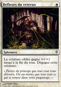 MTG [FR] WWK 023 REFLEXES DU VETERAN (ÉPHEMERE)