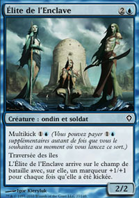 MTG [FR] WWK 027 ÉLITE DE L'ENCLAVE (CREATURE : ONDIN ET SOLDAT)
