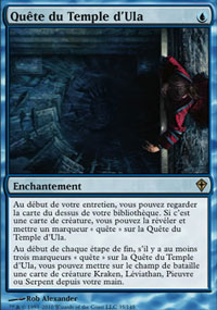 MTG [FR] WWK (FOIL) 035 QUETE DU TEMPLE D'ULA (ENCHANTEMENT)
