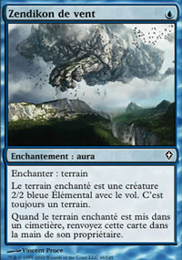 MTG [FR] WWK 046 ZENDIKON DE VENT (ENCHANTEMENT : AURA)