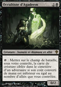 MTG [FR] WWK 048 OCCULTISTE D'AGADEEM (CREATURE : HUMAIN ET SHAMANE ET ALLIE)