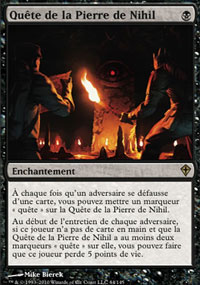 MTG [FR] WWK 064 QUETE DE LA PIERRE DE NIHIL (ENCHANTEMENT)