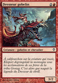 MTG [FR] WWK 082 DRESSEUR GOBELIN (CREATURE : GOBELIN ET CHEVALIER)