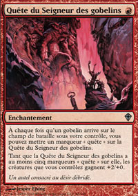 MTG [FR] WWK 086 QUETE DU SEIGNEUR DES GOBELINS (ENCHANTEMENT)