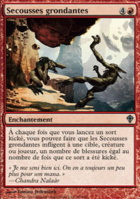 MTG [FR] WWK 089 SECOUSSES GRONDANTES (ENCHANTEMENT)