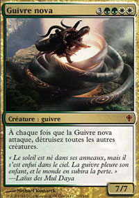 MTG [FR] WWK (FOIL) 119 GUIVRE NOVA (CREATURE : GUIVRE)