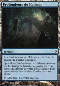 MTG [FR] WWK 137 PROFONDEURS DE HALIMAR (TERRAIN)