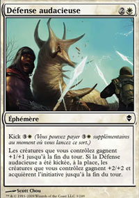 MTG [FR] ZEN 003 DEFENSE AUDACIEUSE (ÉPHEMERE)