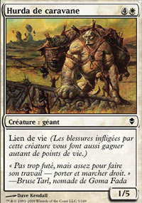 MTG [FR] ZEN 005 HURDA DE CARAVANE (CREATURE : GEANT)