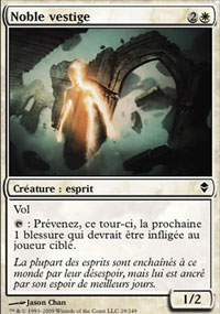 MTG [FR] ZEN 029 NOBLE VESTIGE (CREATURE : ESPRIT)