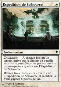 MTG [FR] ZEN 037 EXPEDITION DE SOLSOURCE (ENCHANTEMENT)