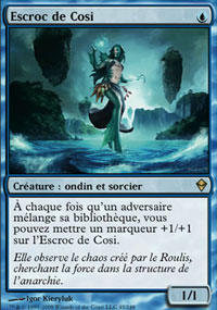 MTG [FR] ZEN 045 ESCROC DE COSI (CREATURE : ONDIN ET SORCIER)