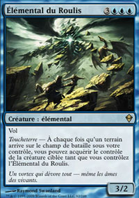 MTG [FR] ZEN 062 ÉLEMENTAL DU ROULIS (CREATURE : ELEMENTAL)