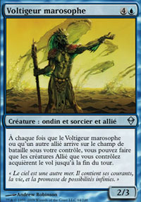 MTG [FR] ZEN (FOIL) 064 VOLTIGEUR MAROSOPHE (CREATURE : ONDIN ET SORCIER ET ALLIE)