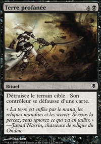 MTG [FR] ZEN 086 TERRE PROFANEE (RITUEL)
