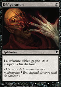 MTG [FR] ZEN 087 DEFIGURATION (ÉPHEMERE)