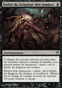 MTG [FR] ZEN 108 QUETE DU SEIGNEUR DES TOMBES (ENCHANTEMENT)