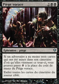 MTG [FR] ZEN 109 PIEGE VORACE (ÉPHEMERE : PIEGE)