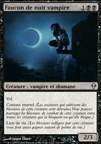 MTG [FR] ZEN 116 FAUCON DE NUIT VAMPIRE (CREATURE : VAMPIRE ET SHAMANE)